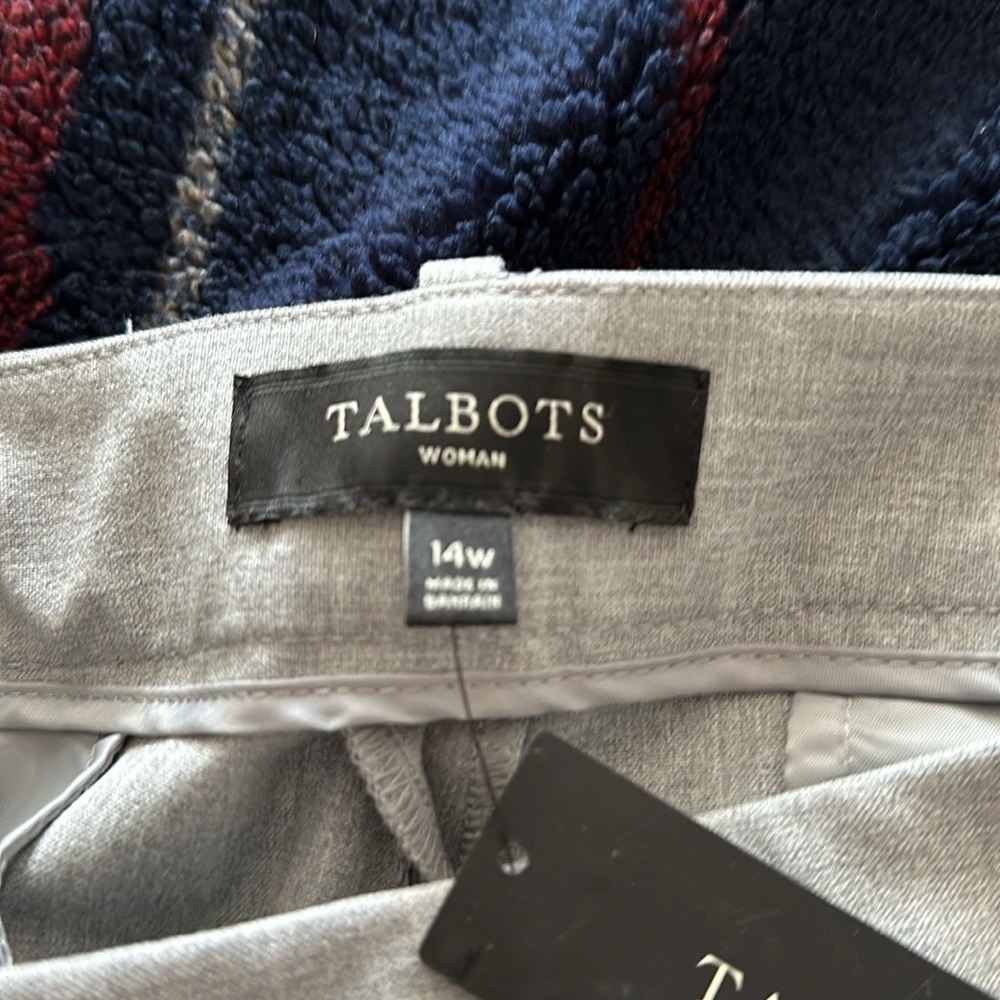 Talbots Gray Slacks - Picture 3 of 5